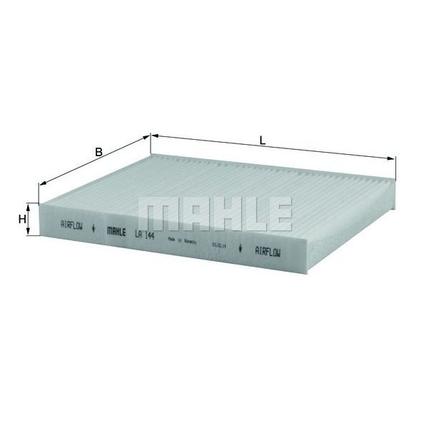 Mahle Filters Filtro, Ar do Habitáculo - LA144