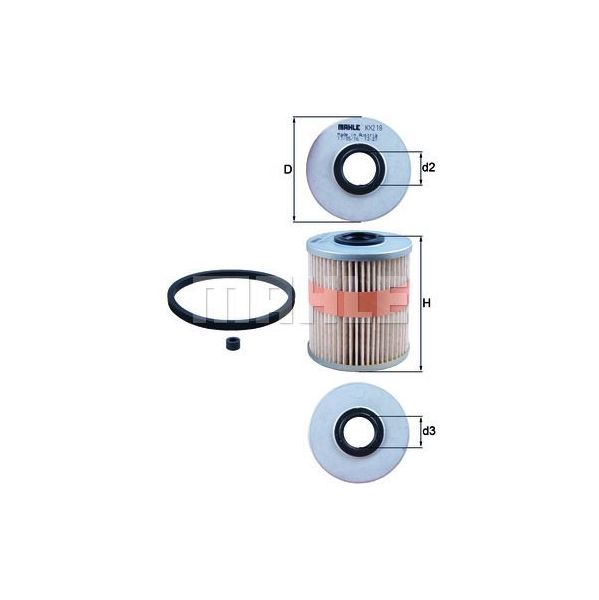 Mahle Filters Filtro de Combustível - KX218D