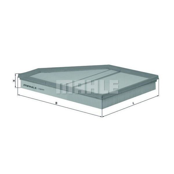 Mahle Filters Filtro de Ar - LX2097