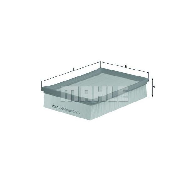 Mahle Filters LX435/1 Filtro de Ar - LX435_1