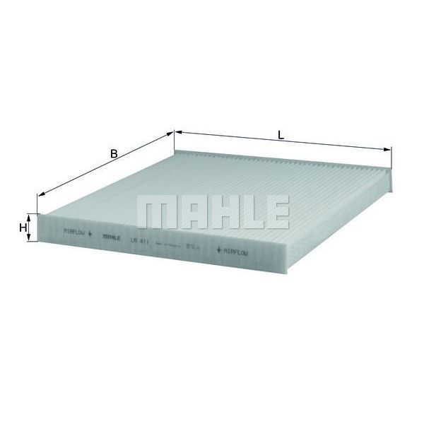 Mahle Filters Filtro, Ar do Habitáculo - LA411