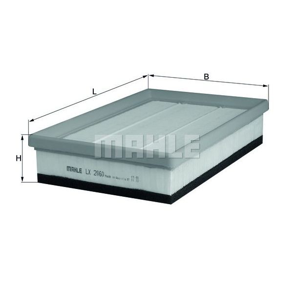 Mahle Filters Filtro de Ar - LX2060
