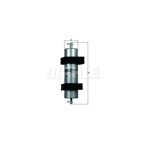 Mahle Filters Filtro de Combustível - KL596