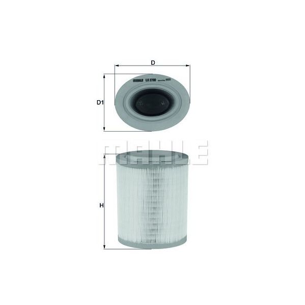 Mahle Filters Filtro de Ar - LX2790