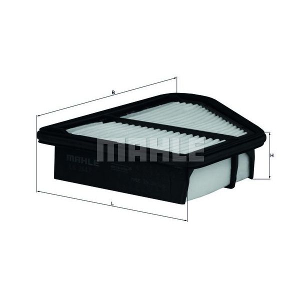 Mahle Filters Filtro de Ar - LX2647