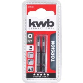 BITS DE TORÇÃO KWB, 50 MM m PZ3