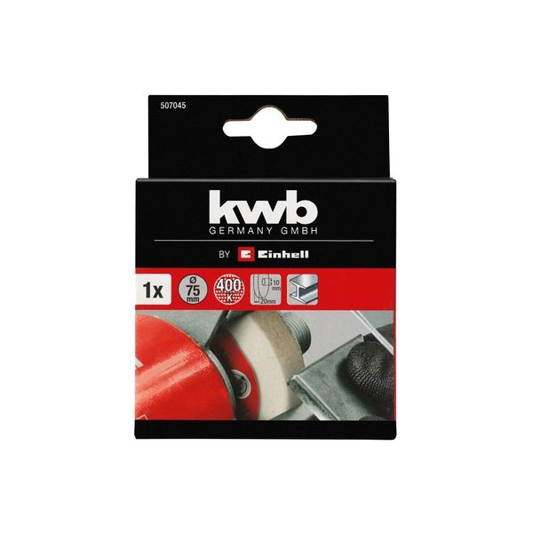 Kwb Disco Polimento 75x12x20mm GR400 - 49507045