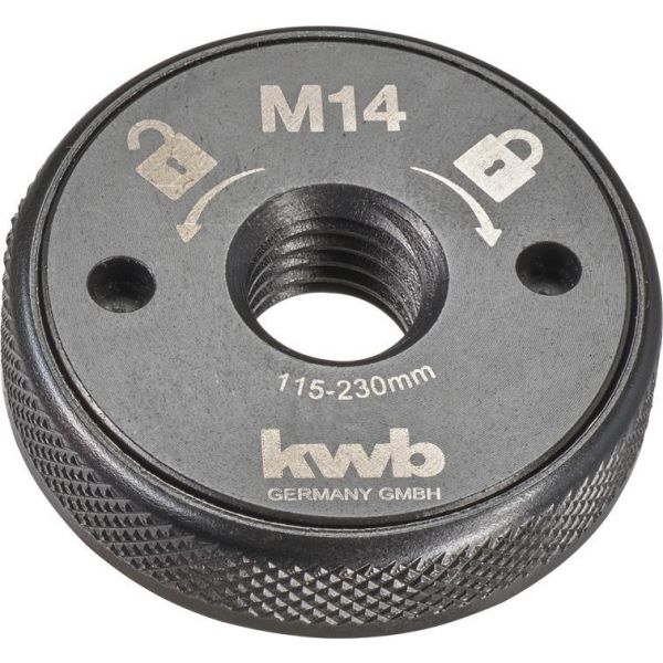 KWB Porca de Fixação Rápida M14 para Rebarbadora 115-230mm