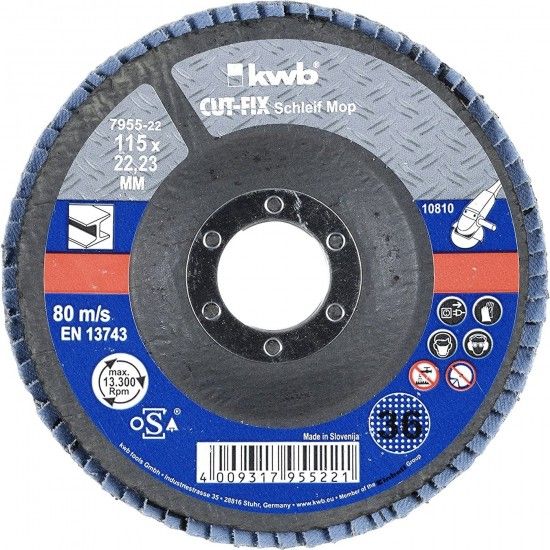 Disco lamelado 115mm GR120 refª 49795531 KWB