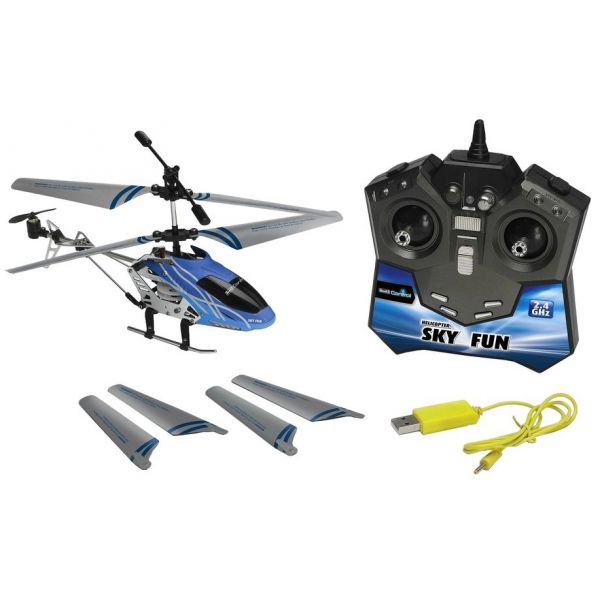 Revell helicopter Sky FUN, RC blue/silver | + 15 | - 23982