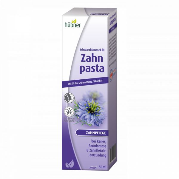 Hubner Vitalsil Pasta Dentrífica Óleo Cominho Preto 50ml