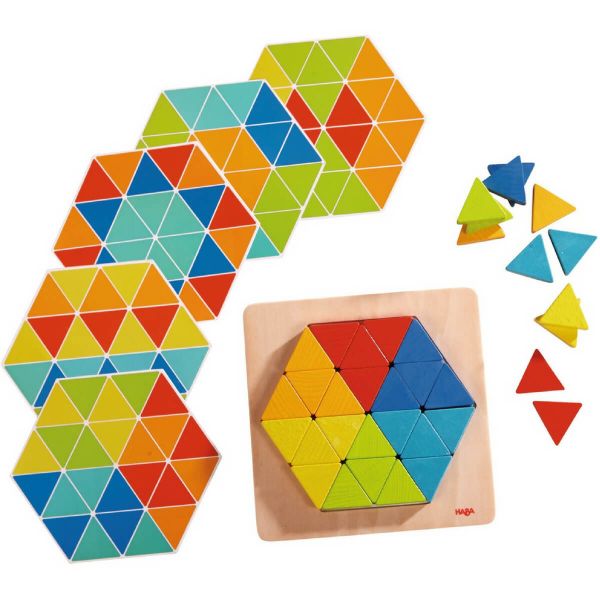 Haba Jogo de Encaixe Triângulos Mágicos