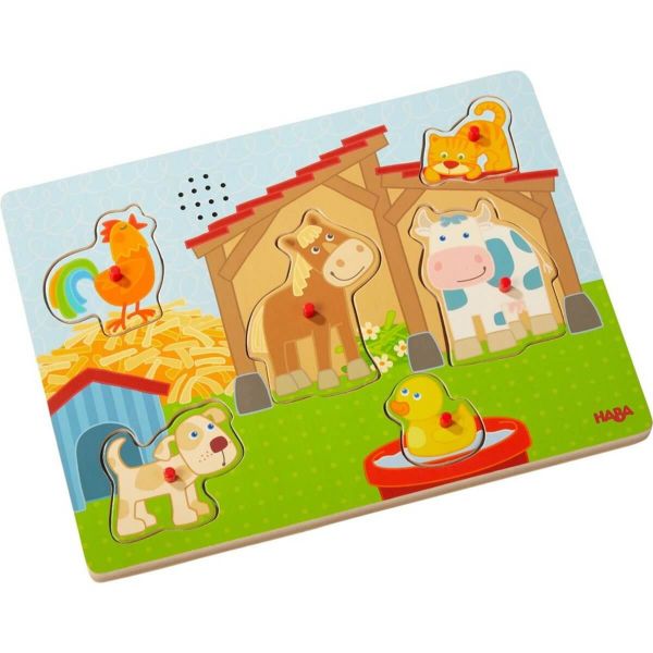 Haba Puzzle de Sons Animais - HB303179