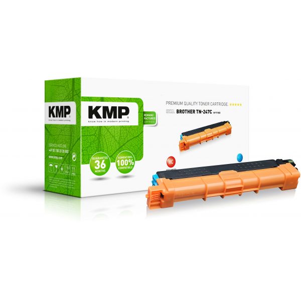 Toner KMP Printtechnik AG Brother TN-247C Ciano Compatível