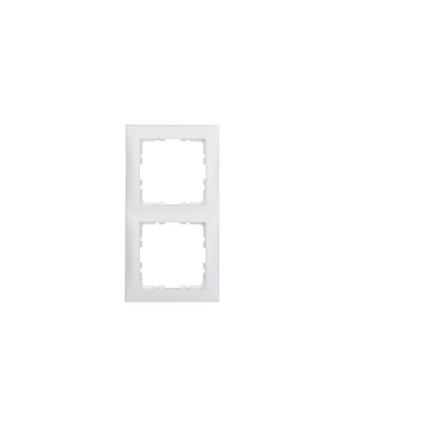 Berker S. 1 Quadro X2, Branco Mate - 10129909