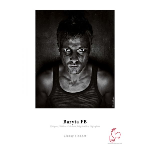 Hahnemühle Papel Foto Baryta Fb 350g A3+ 25Fls Brilhante