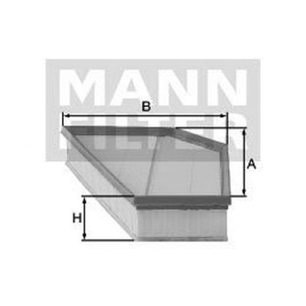Mann-Filter - C 3210 - Filtro de ar - 4011558419202