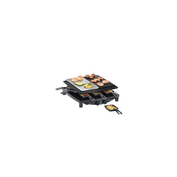 Grelhador Steba Raclette RC4 Plus Deluxe Black - 1450W