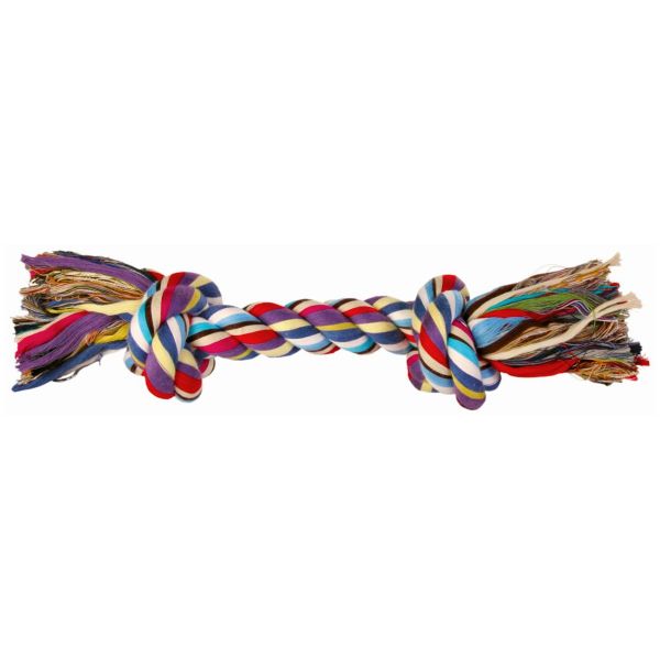 Trixie Brinquedo Cão Corda Multicolorida 40cm 300g