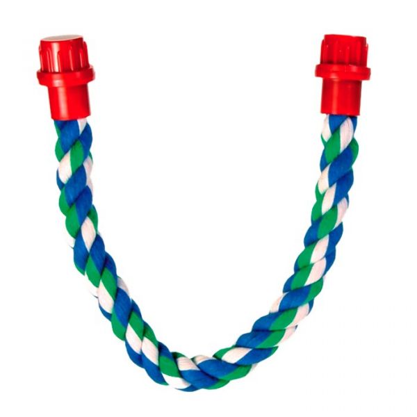 Trixie Poleiro Multicolorido em Corda - 37cm - 17488-6745