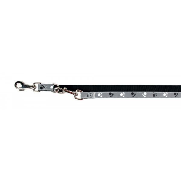 Trixie Trela Ajustável Silver Reflect XS - S 2m / 15mm - 12214
