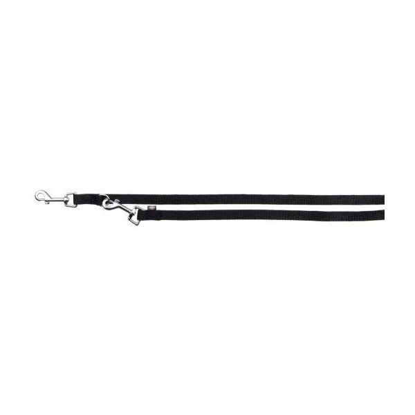 Trixie Trela Ajustavel "classic" 2,00 MT/10 mm 3 Pos. (preto)