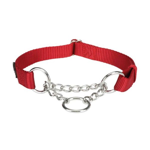 Trixie Semi-estrangulador Premium S-m 30-40Cm/15Mm Vermelho 30-40Cm X 15Mm