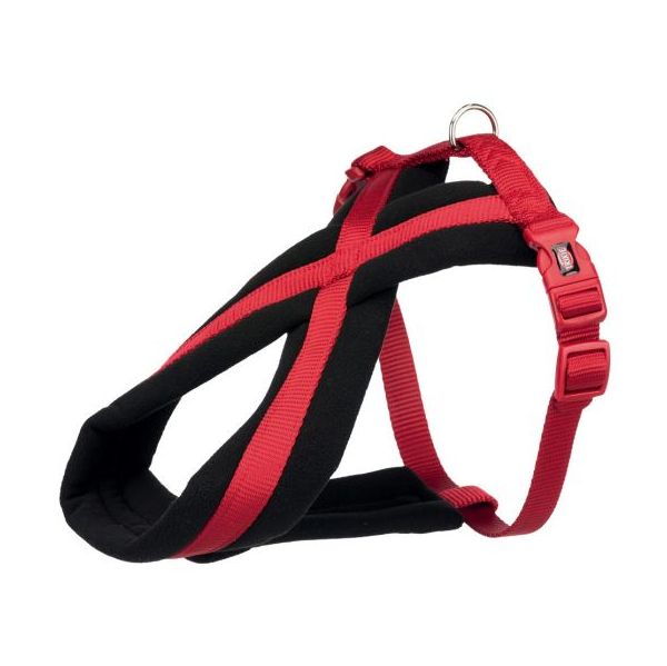 Trixie Peitoral Premium Touring Vermelho Xs-s