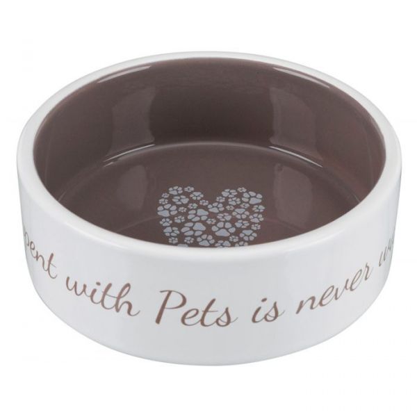 Trixie Comedouro Cerâmica Pet's Home Taupe 300ml