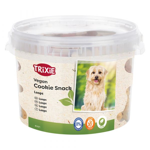 Trixie Cookie Snack Loops Vegan para Cão 1,3 kg