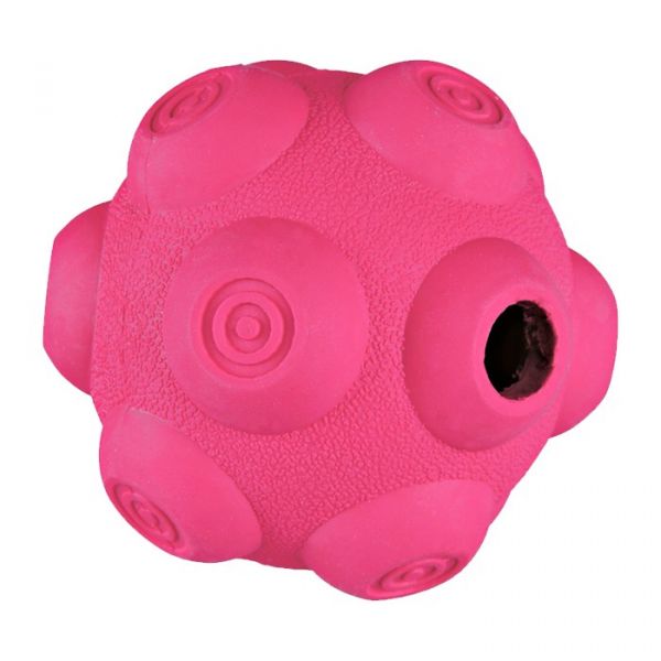 Trixie Brinquedo Cão Bola Satelite em Borracha Natural Snacks 9cm