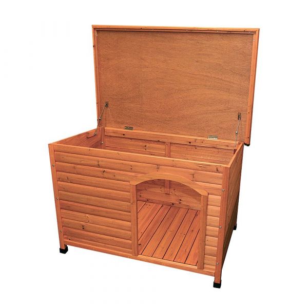 Trixie Casota Madeira Natura telhado plano para Cães 68x104x72cm