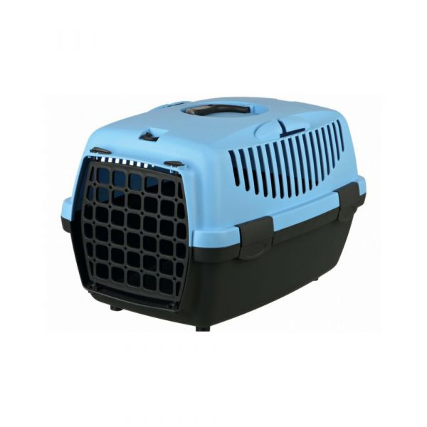 Trixie Transportadora Capri 2 Cinza Escuro/Azul 37 x 34 x 55cm