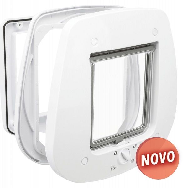 Trixie Porta Trixie 4 Funções para Porta de Vidro Branco - TX44221