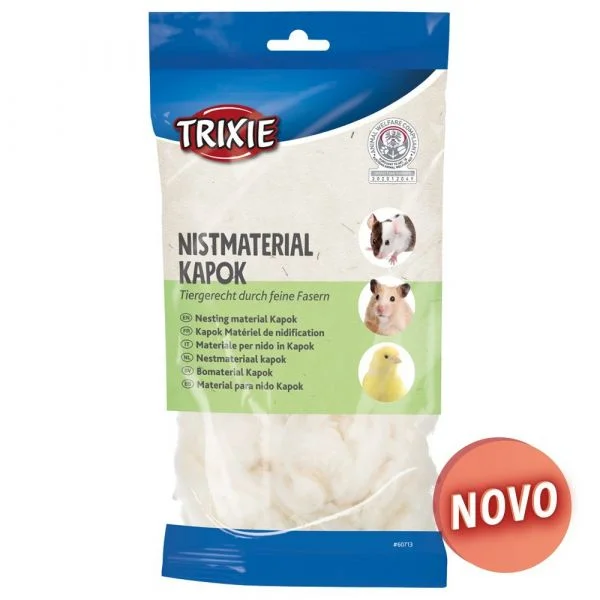 Trixie Fibras Kapok para Ninhos Creme 40g