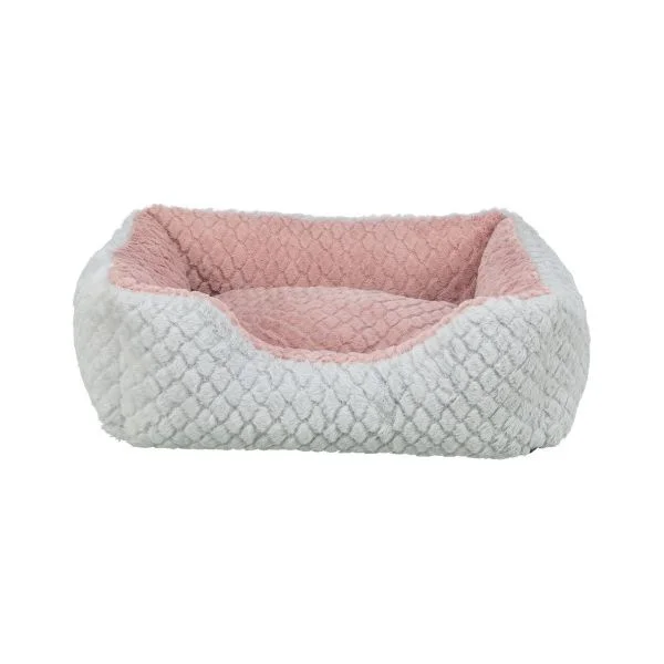 Trixie Cama Kaline Mio Cinzento/Rosa-escuro 80 x 65 cm