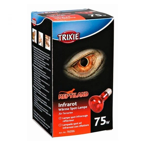 Trixie Reptiland Infrared Heat Spot-lamp, Red 75W