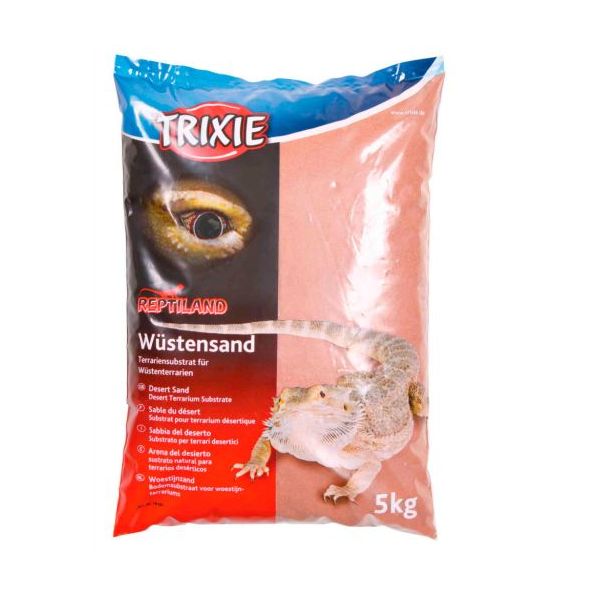Trixie Reptiland Areia do Deserto Terrario Vermelha 5 Kg