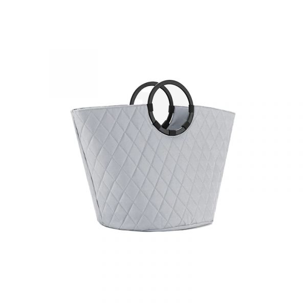 Reisenthel Cesto Loophome S Cinza Claro Losango