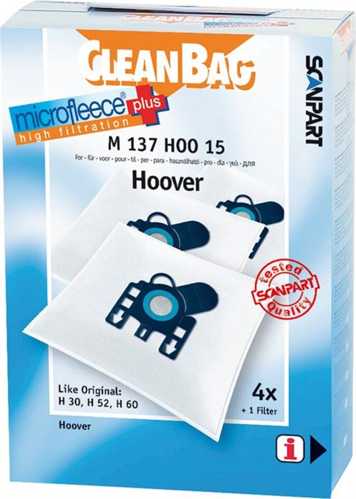 Sacos de Aspirador Scanpart M137HOO15