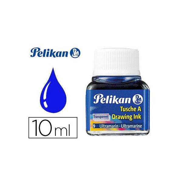 Pelikan Tinta da China 10ml Azul Ultramar - 10718