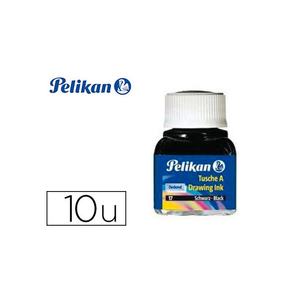 Pelikan Tinta da China 10ml Sortido 10 Cores - 90209