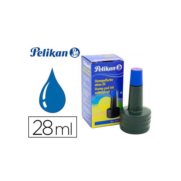 Pelikan Tinta p/ Carimbos 4K 28ml Azul