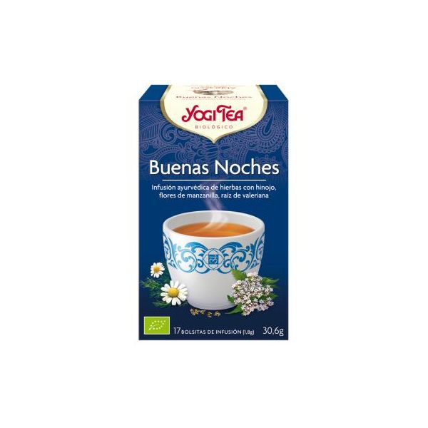 Yogi Tea Bio Boas Noites, 17 Saquetas