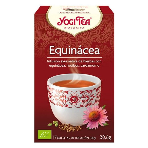 Yogi Tea Bio Herbal Equinácea, 17 Saquetas