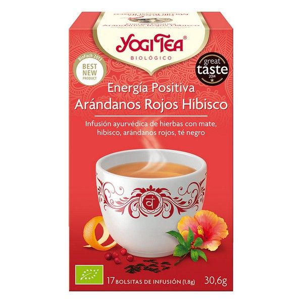 Yogi Tea Infusão Energia Positiva 17 Saquetas