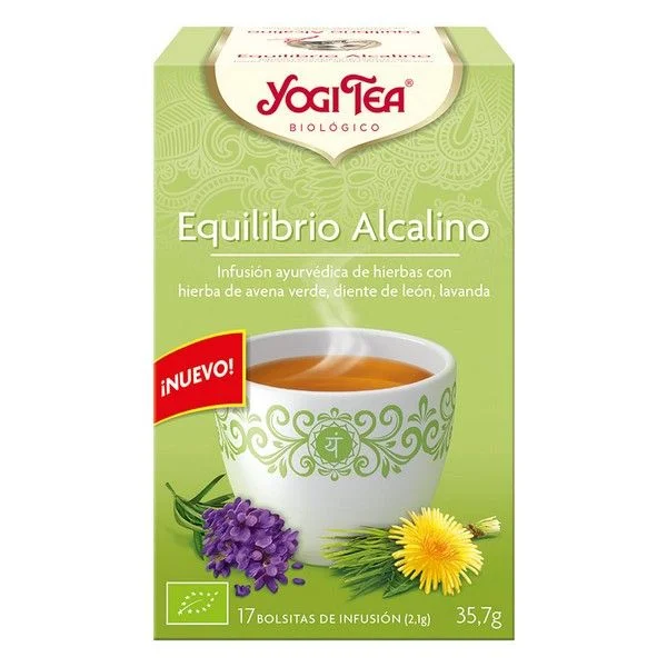 Yogi Tea Infusão Bio Equilíbrio Alcalino 17 Saquetas
