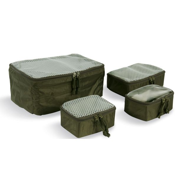 Tasmanian Tiger Set de 4 Bolsas Moldáveis Azeitona - 7571331