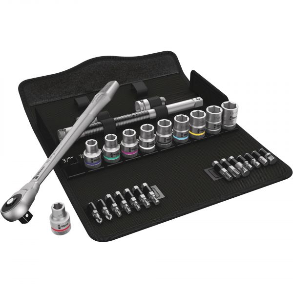 Wera Sc 10 Zyklop Ratchet Push Through Sq. 1/2 Imperial 8100 - 05004080001