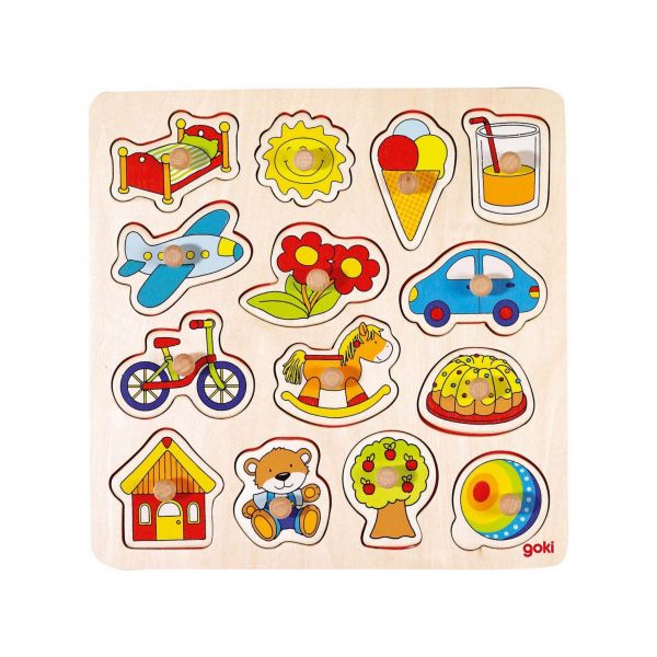 Goki Puzzle de Madeira - Objectos do Dia a Dia